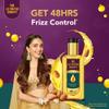 Bajaj Almond Drops Hair Serum 100 ml, Contains Almond Oil and Vitamin E For Dry Frizzy Hair, Nourishing Hair Serum view 2
