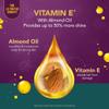 Bajaj Almond Drops Hair Serum 100 ml, Contains Almond Oil and Vitamin E For Dry Frizzy Hair, Nourishing Hair Serum view 3