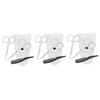 Healvian 12pcs Beard Scissors Set Stainless Scissors for Beard Nose Hair and Eyebrow Grooming Includes Small Comb and White Leather Case view 1