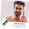 OATIPHO 1set Dual- Beard Pencil Filler and Brush for Precise Beard Shaping Deep Easy to Use for Men Grooming and Filling view 4