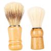 SAFIGLE 2pcs Handle Shaving Brush Durable Salon Shave Brush for Father Day Men for Home and Travel Use view 1