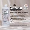 IGK Antisocial Midnight Silk Bond-Building Dry Hair Mask  No-Rinse Leave-In Treatment with Vegan Silk Protein  Limited Edition Design, 5 oz view 2