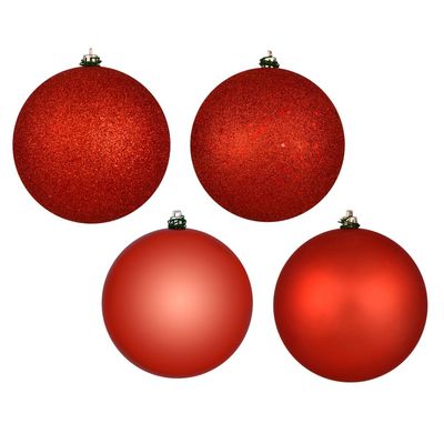 4.75 in. Bittersweet 4 Fin Ball Assortment - Box of 4