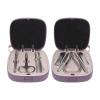 9pcs Double Layer Manicure Set, Stainless Steel Multifunction Nail Clippers Pedicure Kit, Safe and Durably ABS Material, Storage Box view 4