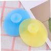 Beaupretty 2pcs Silicone Facial Cleansing Brush Scalp Scrubber Pore Scrubbing Brush Non-Slip Handle Gentle for Sensitive Skin view 3