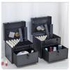 CGTENBS Portable Shoulder Strap Portable Travel Cosmetic Case Home Multi-layer Nail Art Tattoo Tool Storage Box(32 * 25 * 29cm) view 3