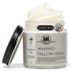 100% Grass Fed Beef Tallow For Face & Skin - All Natural Tallow Face Cream - Whipped Moisturizer Lotion - Made in USA - 100% Organic Essential Oils - Lrg 4 Fl Oz - For Sensitive Skin - (Unscented) view 1