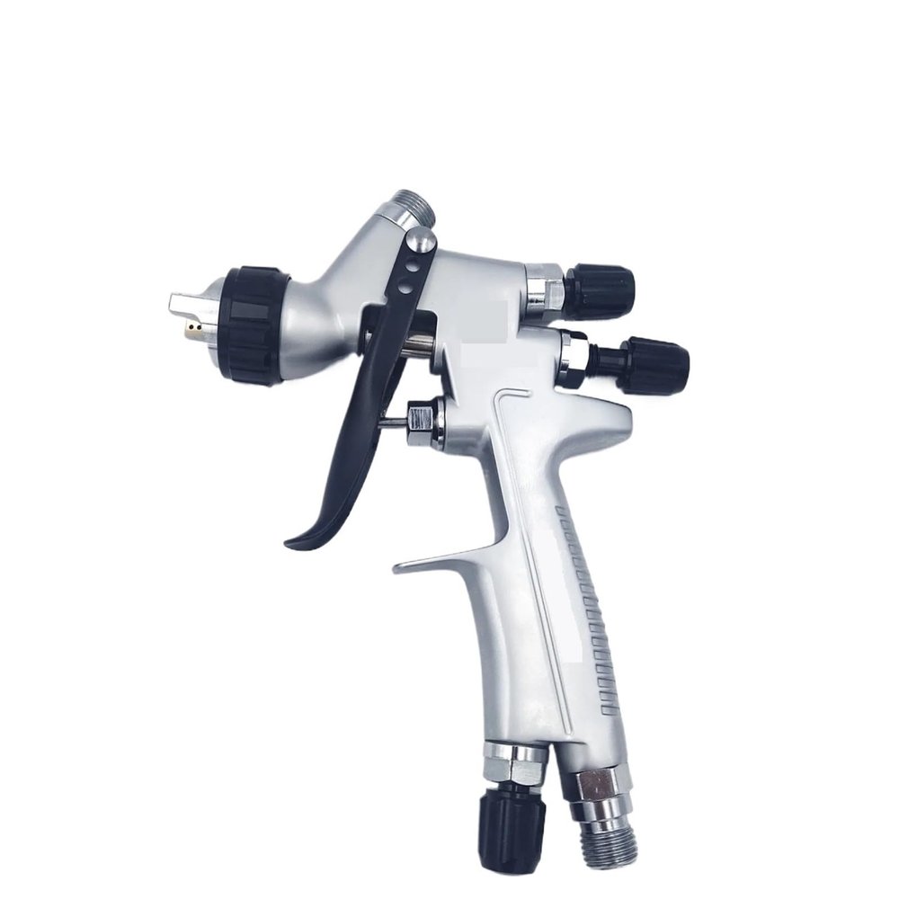 1.0 1.2mm High Atomization Mini Furniture Leather Repair Spray Gun(Matte Chrome1.2)