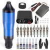 HIONJIN Tattoo Machine Set Tattoo Pen Set with Coloring Material Complete Mini Power Tattoo Equipment view 1