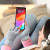 MIG4U 3 Pairs Fingerless Moisturizing Gloves, Half Finger Touchscreen Beauty Glove for SPA, Eczema, Dry Hands, Skin Treatment, Summer Sun UV Protection (L/XL, Gray-3pairs) view 4