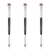 2pcs Eyeshadow Brush Eye Makeup Brush Smudge Brushes 2 in 1 Eyeshadow Double Ended Brushes Blending Small Soft Firm Pointed Foundation Applicator for Concealer Eyebrows Eyeliner view 1