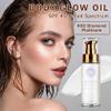 LZXLUKGIR Body Glow Oil,SPF 45 Broad Spectrum,Glow Shimmer Sunscreen,Moisturizing Body Shimmer Oil,Lightweight Non-Sticky,Absorbs Quickly,Glowing Results,02 Diamond Platinum view 2