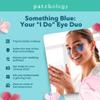 Patchology Bridal Shower Gift Box  Something Blue Cooling Under Eye Patches for Brides & Bridesmaids, Depuffing & Firming Gel Masks with Peptides & Bakuchiol  Wedding Skincare Gift Set view 2