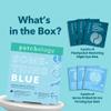 Patchology Bridal Shower Gift Box  Something Blue Cooling Under Eye Patches for Brides & Bridesmaids, Depuffing & Firming Gel Masks with Peptides & Bakuchiol  Wedding Skincare Gift Set view 4