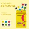 OMADOTO Star Pimple Patches for Face - 6 Colors 66Pcs (14mm) Hydrocolloid Spot Dots, Day & Night Blemish/Zit Healing Pimple Patches(66count-Pack of 1) view 2