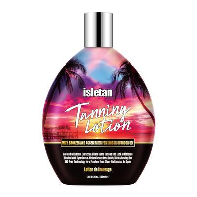 isletan Vanilla Bronzing Tanning Lotion For Tanning Beds, Indoor Tanning Bed Lotion, Sunbed Lotion Accelerator With Bronzer And Accelerator, Outdoor Tanning Lotion For Tattoo Without DHA, 13.5fl.oz