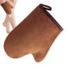 2pcs Tanning Mitt, Velvet Tanning Glove, Reusable Fake Tan Mitt, Washable Self-Tan Lotion Applicator For Body view 1