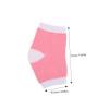 Beavorty 2pairs Breathable Mesh Heel Socks for Moisturizing and Cracked Heel Soft Foot Peeling Sleeves Short Socks for Men and Women view 2