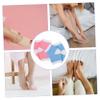 Beavorty 2pairs Breathable Mesh Heel Socks for Moisturizing and Cracked Heel Soft Foot Peeling Sleeves Short Socks for Men and Women view 3