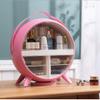 360 Rotating Makeup Organizer, Multi-Layer Cosmetic Storage Box, Waterproof Skincare & Jewelry Display Case, Portable Storage for Bathroom, Bedroom - White view 4