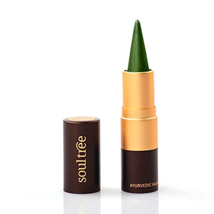 Ayurvedic Kajal .Soul. tree's | Moss Velvet 0010 Shade - 3gm (Moss Velvet)