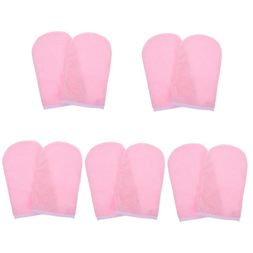 Beaupretty 3pairs Reusable Paraffin Wax Moisturizing Gloves for Care Comfortable Mittens for Dry for Home Unisex Design