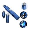 FRCOLOR 2sets Electric Eyebrow Nose Hair Trimmer Ear Hair Remover Precision Blades Compact Design Grooming Tool for Men and Women view 4