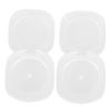 Healvian 2pcs Blusher Box Empty Cosmetic Case for Eyeshadow Blush and Lipstick Storage Compact Highlighter Organizer Makeup Containers and Stylish Design view 1