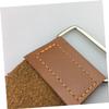 SHERCHPRY 2pcs Leather Strop Set Polishing Cloth for Straight Sharpening and Versatile Barber Strop for and Blades view 2