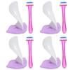 Beaupretty 4sets Women Shaving Stencil and Hair Trimmer Tool for Personal Grooming Includes Multiple Shaping Templates for Intimate Hair Removal Safe and User-Friendly Design view 1