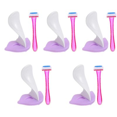 Beaupretty 5sets Female Shaver Stencil Trimming Tool for Intimate Grooming Design for Safe Hair Bikini Area Easy to Use Hair Trimming for Women