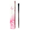 F14 Hand Crafted Makeup Brushes Soft Synthetic Fiber Angled Eyebrow Eyeliner Brush Ebony Wood Handle Professional Make Up Brushes view 1