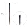 F14 Hand Crafted Makeup Brushes Soft Synthetic Fiber Angled Eyebrow Eyeliner Brush Ebony Wood Handle Professional Make Up Brushes view 2