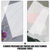 YARNOW 60pcs DIY Flower Pressing Paper Blotting Paper for Floral Tissue Professional Leaf Pressing view 4