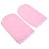 Beaupretty 1 Pair Moisturizing Paraffin Wax Mitts for Women Comfortable Hand Care Gloves Portable Spa Hand Covers for Daily Skin Treatment for Wax Baths and Sessions with Trim view 4