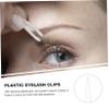 BESTYASH 50pcs Plastic Eyelash Extension Tweezers Kit Precision Makeup Applicator for False Eyelashes for Makeup Artists and Beauty Enthusiasts view 4
