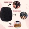 Afro Kinkys Bulk Human Hair for Dreadlock Extensions,Repair Locs, Twists and Braids, 8 Packs 240 Gram100% Human Hair Afro Kinky Bulk Can be Dyed and Bleached (Ginger, 8inch) view 3