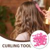 Mikinona Jumbo Perm Rods Set 12 Large Plastic Hair Curlers for Women Flexible Curling Sticks for Short to Medium Hair for Home Hairstyling and Salon Use view 3