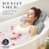 Full Body Bath Pillow for Bathtub, Thick Bathtub Cushion with Laundry Bag, Luxury Tub Pillow for Bath for Headrest Neck and Back Support Gray 60" x 16" view 4