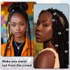 YUXIANLB Hair Jewelry Kit Metal Hair Cuff Rings Dreadlock Decorations Braiding Accessories for Extensions Twists Protective Styles 260 Pcs Adjustable Silver Rings for Weddings Cosplay DIY Jewelry view 4