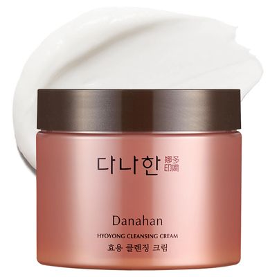 Danahan Hyoyong Korean Traditional Herbal Fermented Cleansing Cream Gentle Makeup Remover Intensive Moisturizing with Botanical Extracts, Lecithin - Enhances Skin Energy, 9.47 oz.