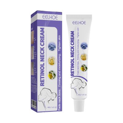 AMALIA Retinol Neck Cream, Firming and Moisturizing, Anti-Aging Neck Treatment,Retinol Face Cream, for Women  Wrinkle, Neck Cream for Firming, 1.41 oz