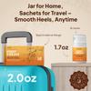 Pumice Valley Foot Cream Travel Pack 24 Pcs for Dry Cracked Feet and Heels - Natural Moisturizer, Corn, Calluses Treatment - Skin, Body Lotion, Urea, Shea Butter, Jojoba Oil, Vitamin E 4 Oz view 4