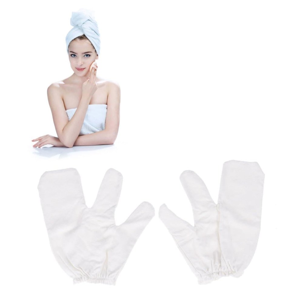 CALLARON Silk Exfoliating Gloves for Shower Bath Scrubber Mitts Scalp Body Scrubbers Gentle Skin -friendly Bath Mitts