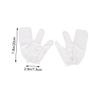 CALLARON Silk Exfoliating Gloves for Shower Bath Scrubber Mitts Scalp Body Scrubbers Gentle Skin -friendly Bath Mitts view 2