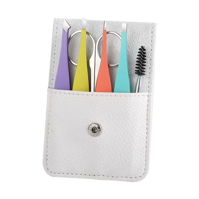 Beaupretty Eyebrow Scissor Clip Eyebrow Trimmer Shaper Tweezers Makeup Tool for Women Men Safe for Skin for Long Use
