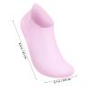 Beaupretty 4pairs Silicone Moisturizing Socks for Women Gel Socks for Dry Cracked Feet Soft Foot Care Treatment for Smooth Skin Nude Colors view 2