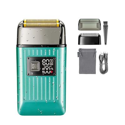 Men's Shaver, Men's Razor IPX6 Body Wash Professional Intelligent Digital Display Multi-functional Shaving Sculpting Hair Trimmer(Onecolor)