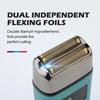 Men's Shaver, Men's Razor IPX6 Body Wash Professional Intelligent Digital Display Multi-functional Shaving Sculpting Hair Trimmer(Onecolor) view 3