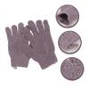 FRCOLOR Bath Exfoliating Glove Five Fingers Body Scrub Gloves for Men Women Scrub Care view 4